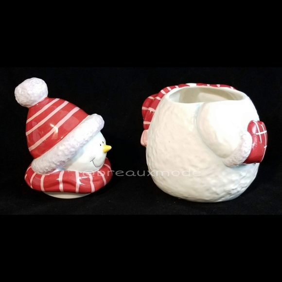 St. Nicholas Square - Snowman Cookie Jar 10